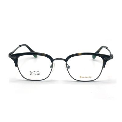 İyi bir fiyat. BD014 kare asetat metal çerçeveleri 145mm tapınak uzunluğunda mevcuttur çevrimiçi