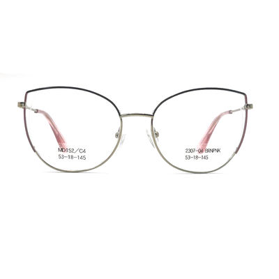 İyi bir fiyat. MD152 Kadınların Tercihi İçin Paslanmaz Çelik Metal Optik Çerçeveler çevrimiçi