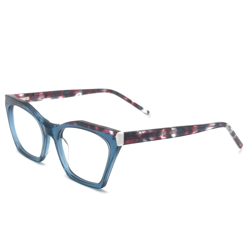 AD183 Tüm Gün Konforu için Şık Asetat Optik Çerçeve Optik Gözlük Gözlük