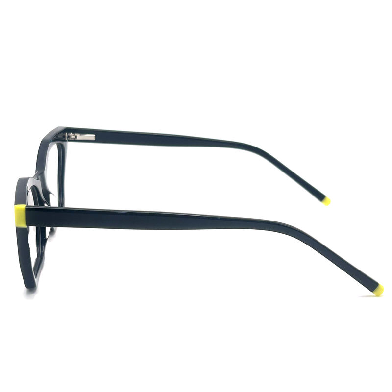 AD183 Tüm Gün Konforu için Şık Asetat Optik Çerçeve Optik Gözlük Gözlük