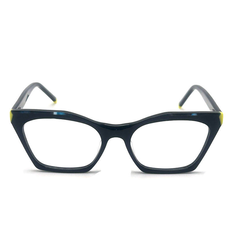 AD183 Tüm Gün Konforu için Şık Asetat Optik Çerçeve Optik Gözlük Gözlük