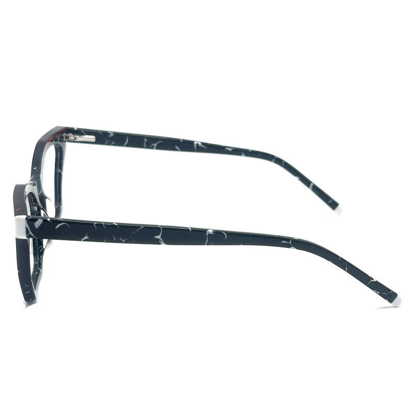 AD183 Tüm Gün Konforu için Şık Asetat Optik Çerçeve Optik Gözlük Gözlük