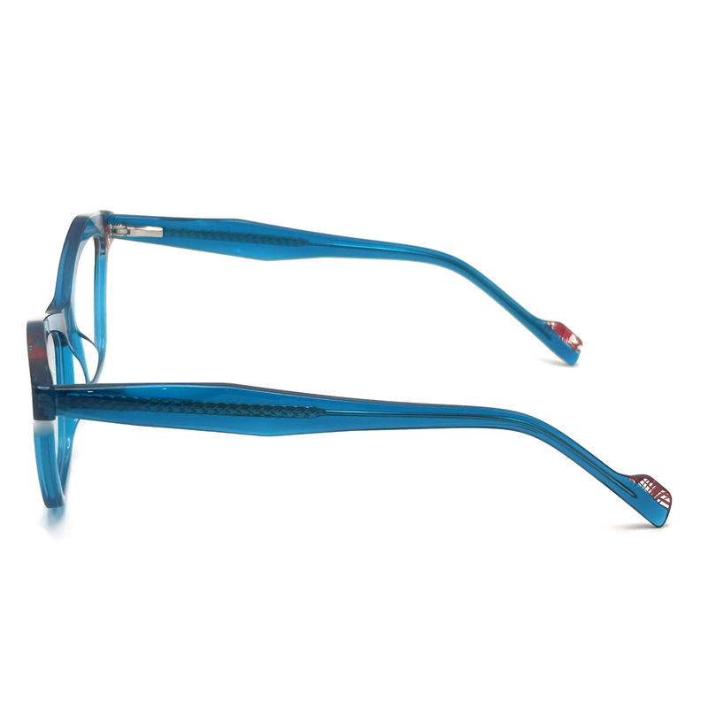 AD185 Tüm Gün Konforu için Şık Asetat Optik Çerçeve Optik Gözlük Gözlük