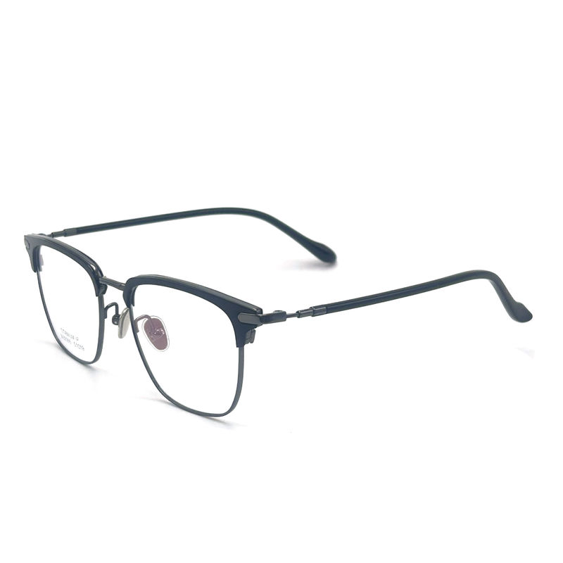 ATD001 Modern Vintage Tarzı Tam Çerçeve Asetat Metal Çerçeveler