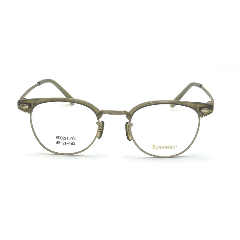 BD022T Moda Asetat Metal Çerçeveleri ve Vintage Tarzı