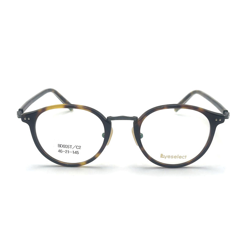BD005T Vintage/Fashion Acetate Metal Çerçeveleri Şık ve Modalı