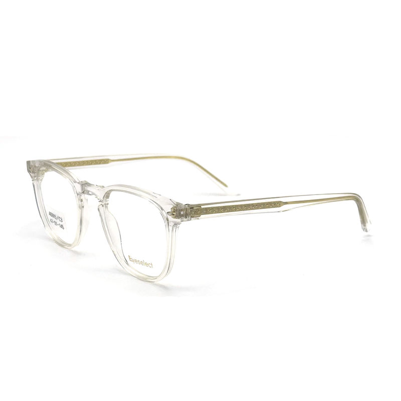 AD015 Moda İleri Görünümleri İçin Özel Özelliklere Sahip Yuvarlak Asetat Optik Çerçeve