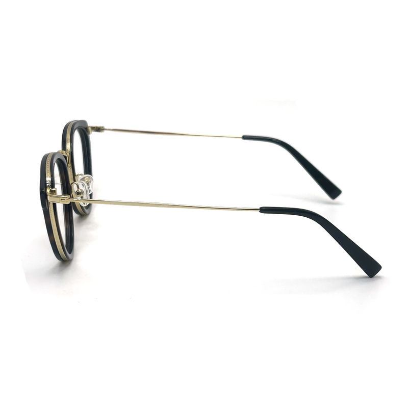 BD116 Tam çerçeve tasarımlı özel asetat metal çerçeveler - Çeşitli renkler
