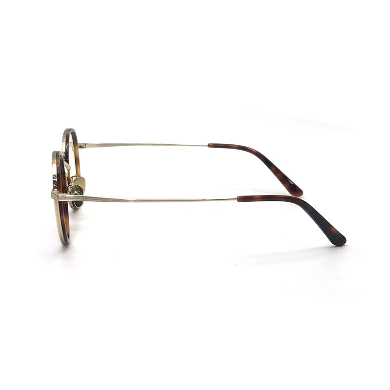 BD104 Vintage-Tam çerçeve asetat metal çerçeveleri - Stil Moda Çerçeve