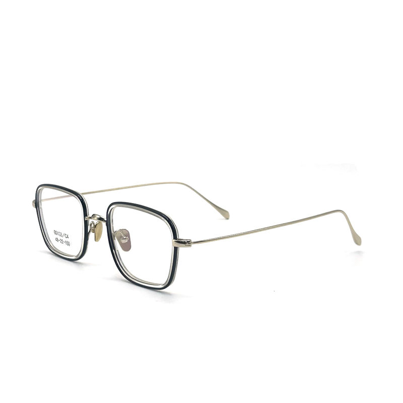 BD103 Özel Çerçeve Renk kare asetat metal çerçeveler - Üst Kalite