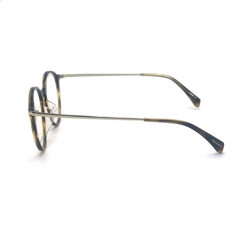 OPT SUN001 Yüksek esneklik templesli asetat optik çerçeve trendli yuvarlak stil moda görünüm