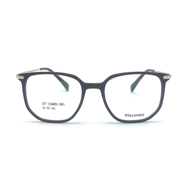 OPT COM002 Heng Yang Optical reçeteli giyim için tasarlanmış asetat optik çerçeve sunar