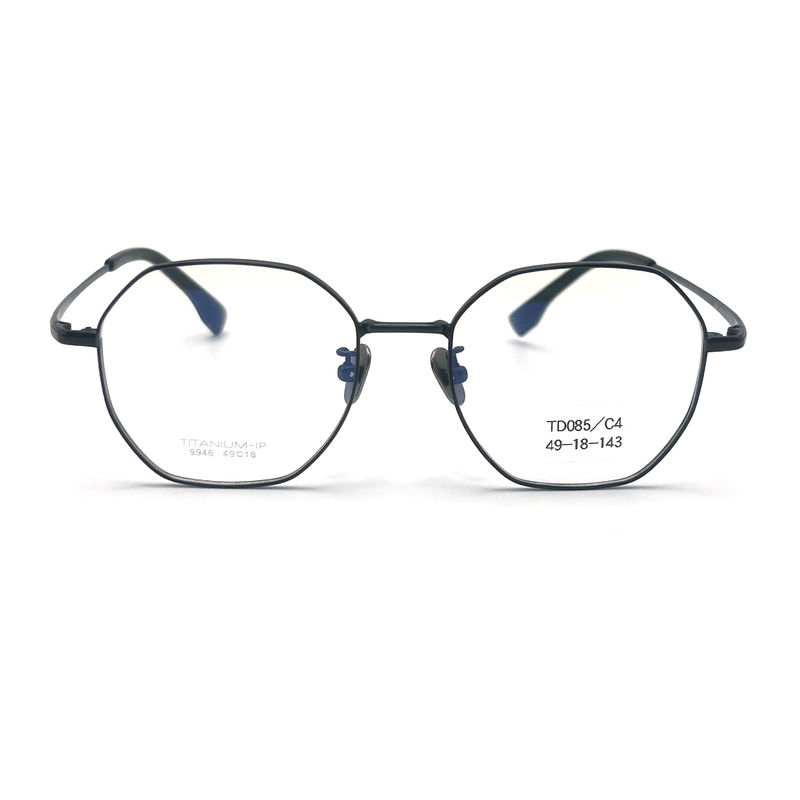 TD085 Unisex için Yüksek Performanslı Titanyum Çerçeve Yuvarlak Göz Şekli En İyi Seçim