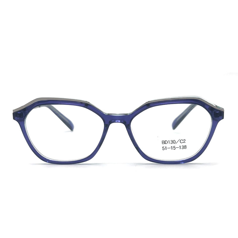 BD130 Özel Asetat Metal Çerçeveleri Vintage/Modaya Uygun Seçim