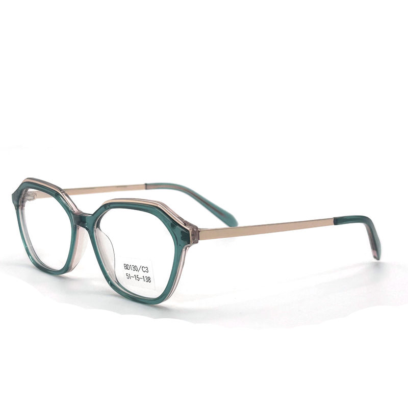 BD130 Özel Asetat Metal Çerçeveleri Vintage/Modaya Uygun Seçim