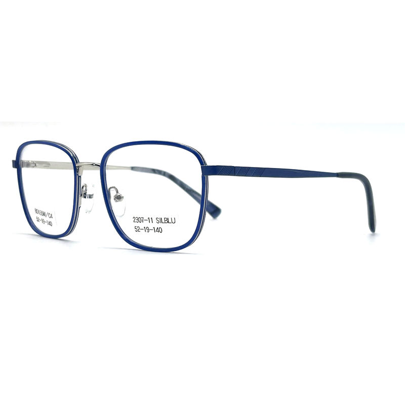 BD135M Özel Çerçeve Rengi Cinsiyet ve Çerçeve Rengi ile Unisex Asetat Metal Çerçeveler