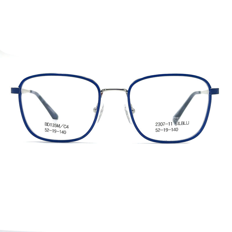 BD135M Özel Çerçeve Rengi Cinsiyet ve Çerçeve Rengi ile Unisex Asetat Metal Çerçeveler