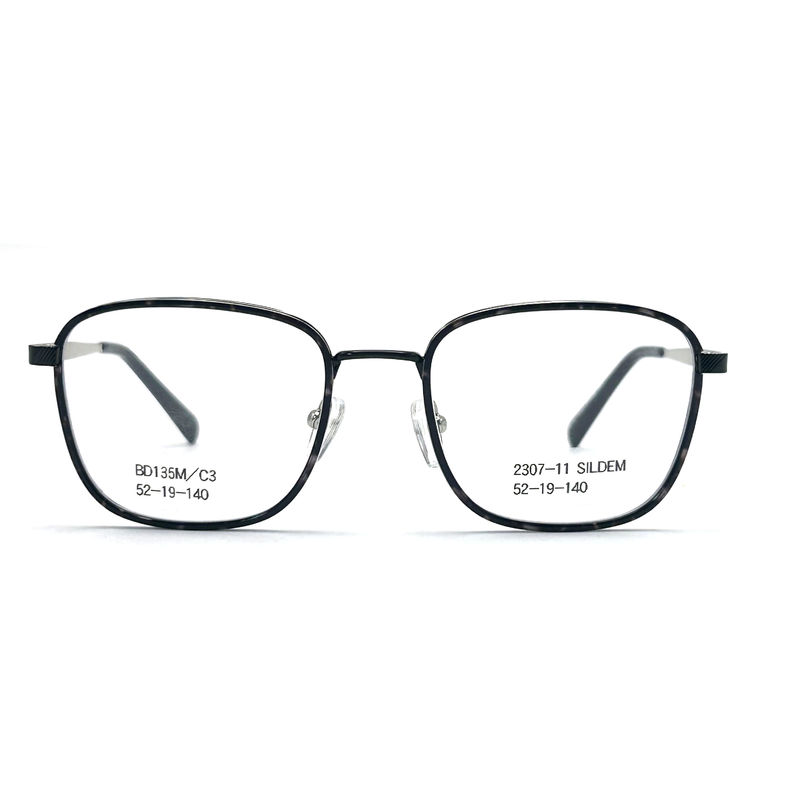 BD135M Özel Çerçeve Rengi Cinsiyet ve Çerçeve Rengi ile Unisex Asetat Metal Çerçeveler