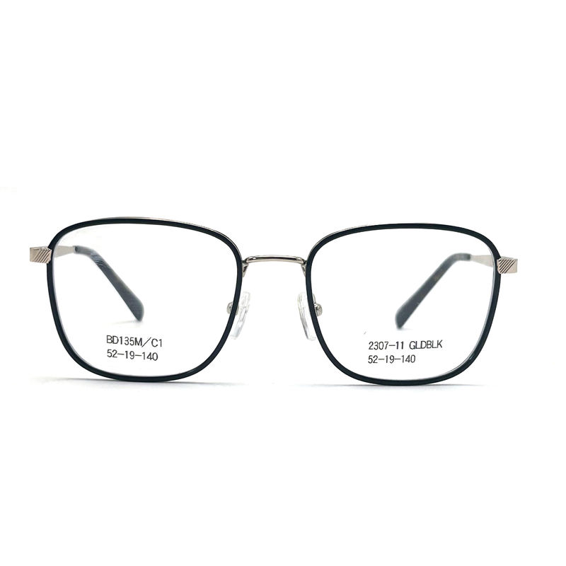 BD135M Özel Çerçeve Rengi Cinsiyet ve Çerçeve Rengi ile Unisex Asetat Metal Çerçeveler