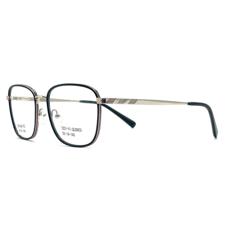 BD135M Özel Çerçeve Rengi Cinsiyet ve Çerçeve Rengi ile Unisex Asetat Metal Çerçeveler