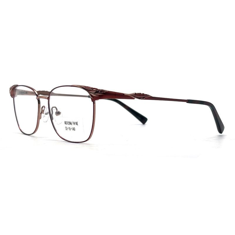 MD139M Kadın Metal Optik Çerçeveleri 53-16-140 Boyutlu Moda Görünümü