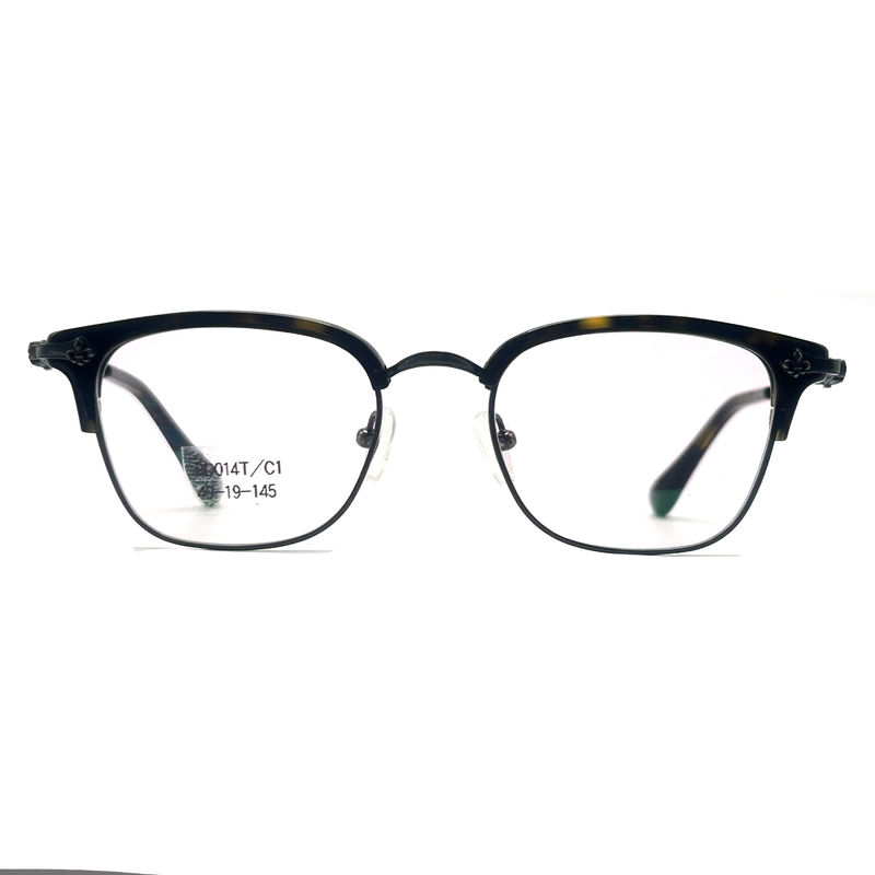 BD014T Yuvarlak Optik Okuyucu Gözlükler Vintage Tarzı Anti Mavi Işık Kadın
