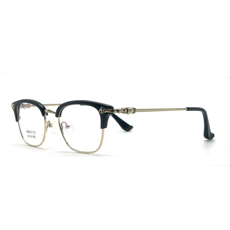 BD014T Yuvarlak Optik Okuyucu Gözlükler Vintage Tarzı Anti Mavi Işık Kadın