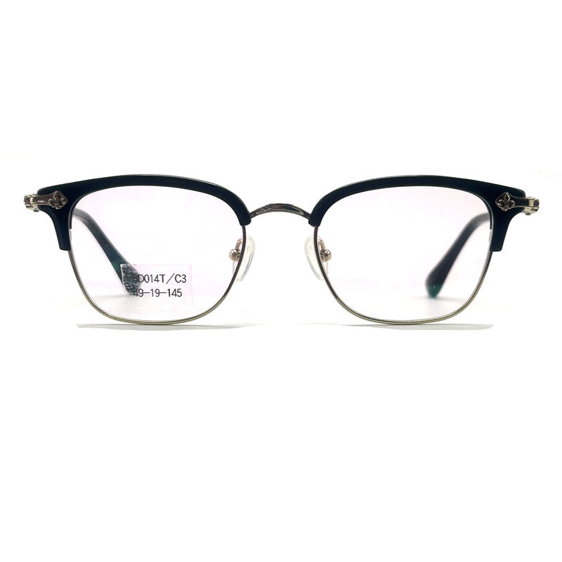 BD014T Yuvarlak Optik Okuyucu Gözlükler Vintage Tarzı Anti Mavi Işık Kadın