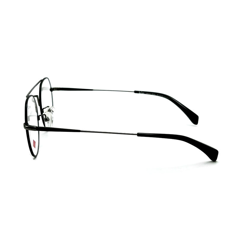 FM3221 Yuvarlak Unisex Paslanmaz Çelik Optik Çerçeveler 50-20-142 Çerçeve Boyutu ile