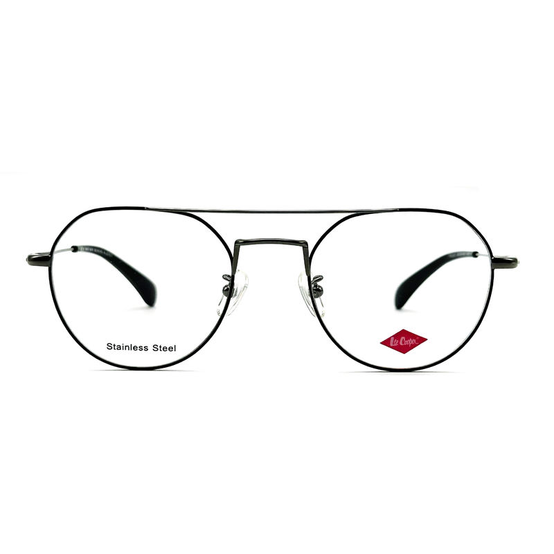 FM3221 Yuvarlak Unisex Paslanmaz Çelik Optik Çerçeveler 50-20-142 Çerçeve Boyutu ile