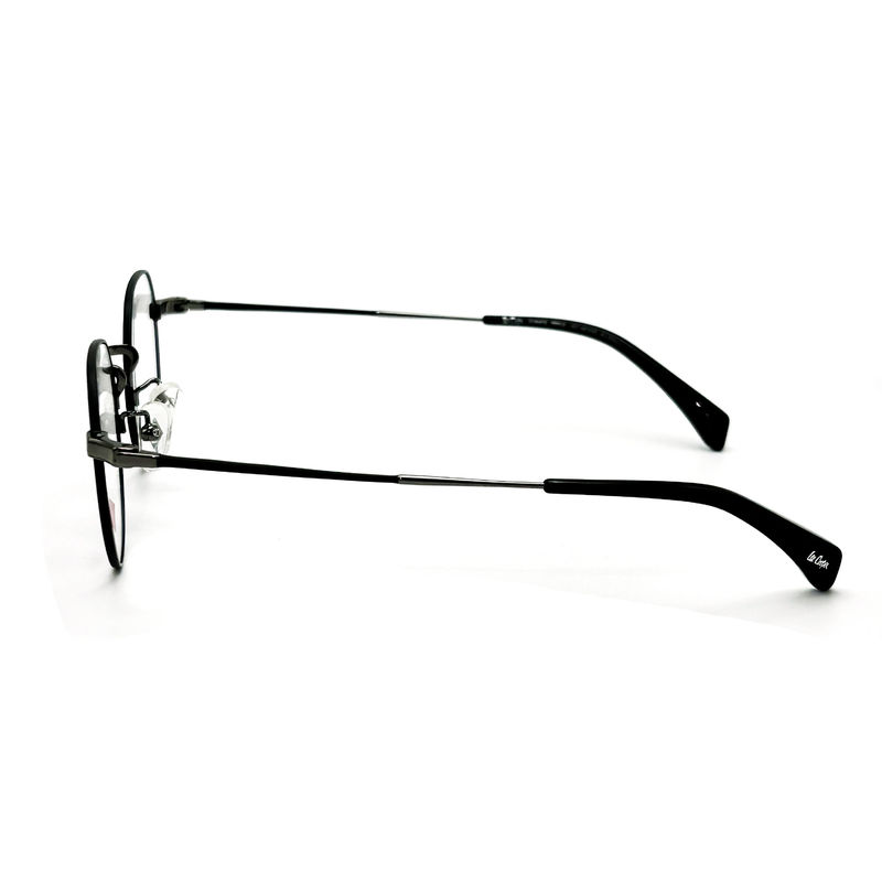 FM3222 Kare Unisex Paslanmaz Çelik Optik Metal Çerçeve Boyutu 46-21-142