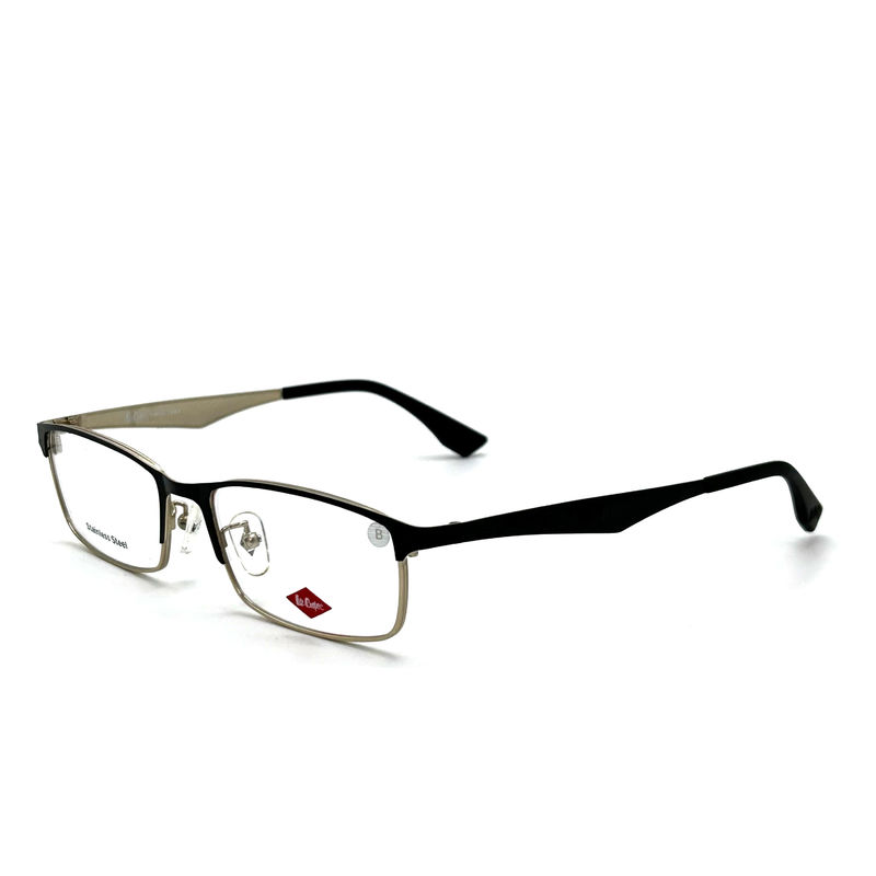 FM7077 Dikdörtgen Paslanmaz Çelik Optik Çerçeveler 54-17-140 140 mm uzunluğundaki büyüklük