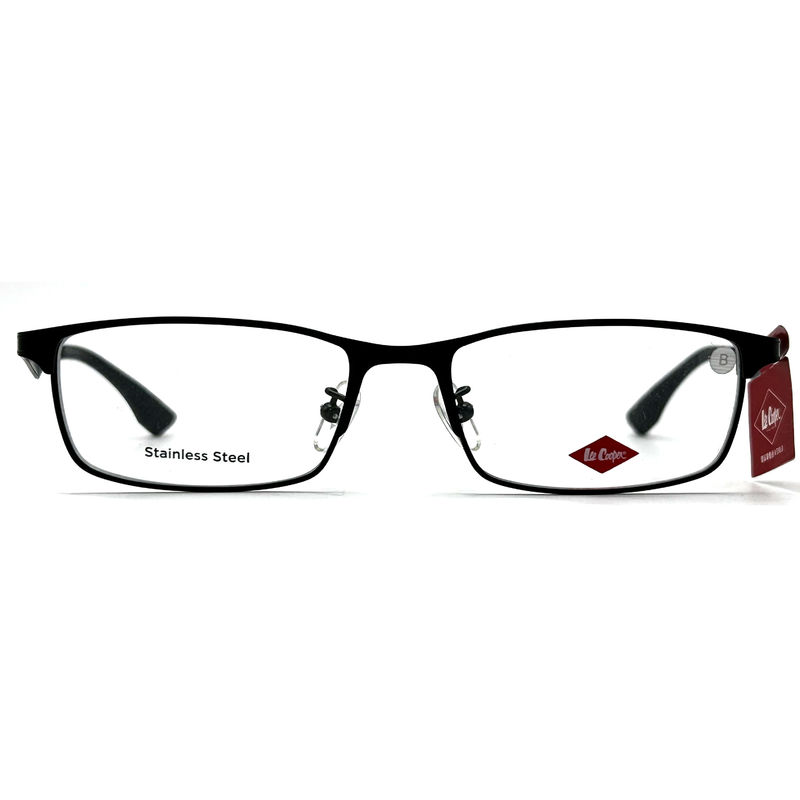 FM7077 Dikdörtgen Paslanmaz Çelik Optik Çerçeveler 54-17-140 140 mm uzunluğundaki büyüklük