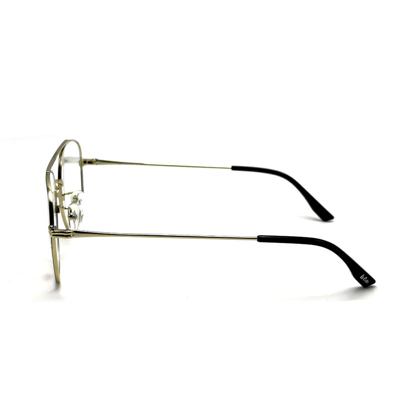 FM7112 Kare Unisex Optik Metal Çerçeve Paslanmaz Çelik Boyutu 53-20-145