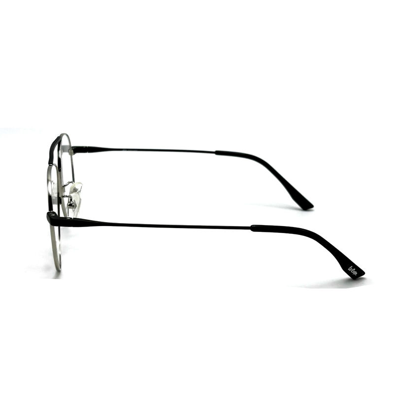 FM7115 Kadınlar paslanmaz çelik optik metal çerçeveler yuvarlak çerçeve şekliyle 50-19-142