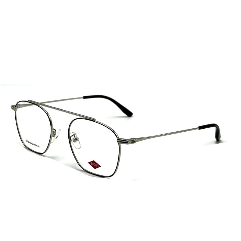 FM7115 Kadınlar paslanmaz çelik optik metal çerçeveler yuvarlak çerçeve şekliyle 50-19-142