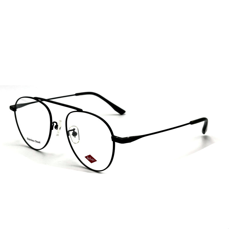 FM7115 Kadınlar paslanmaz çelik optik metal çerçeveler yuvarlak çerçeve şekliyle 50-19-142
