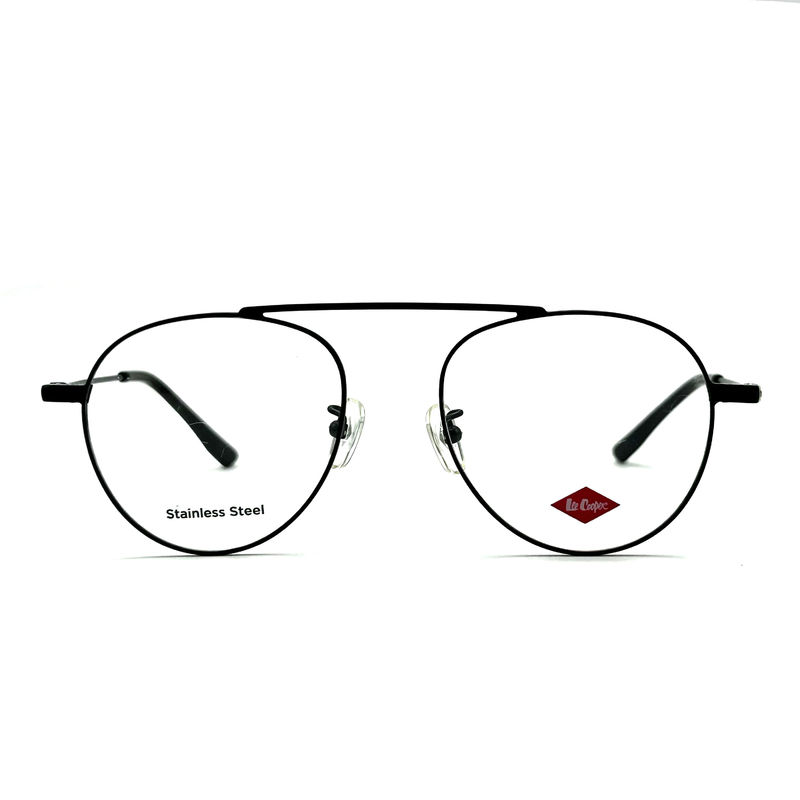 FM7115 Kadınlar paslanmaz çelik optik metal çerçeveler yuvarlak çerçeve şekliyle 50-19-142