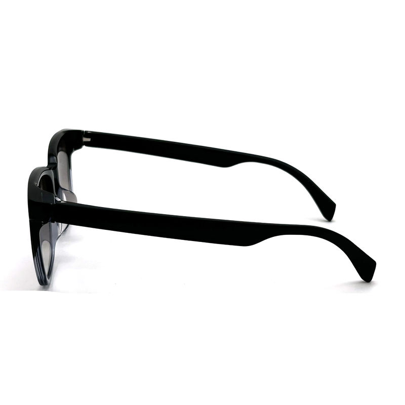 AS110 100% UV koruması ve CR 39 lensli asetat çerçeveli unisex kare güneş gözlüğü