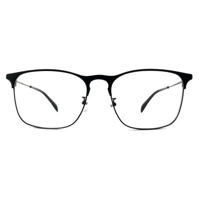 İyi bir fiyat. FM2591 Unisex Optik Metal Çerçeve Çapraz Gözlükler Bahar Hinge ile Özel çevrimiçi