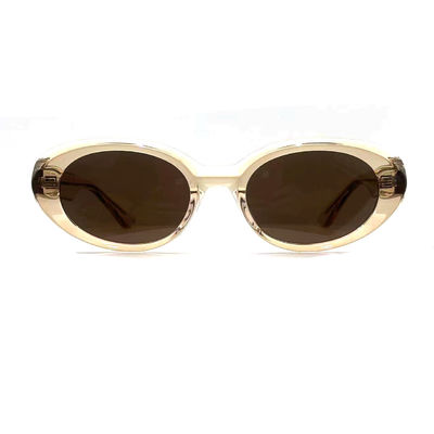 İyi bir fiyat. Asetat Çerçeve Güneş Gözlüğü Moda Oval Göz Şekli ve Klasik Çerçeve Stil-Modelle AS075,Güneş Gözlüğü Fabrikası OEM/ODM çevrimiçi