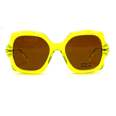 İyi bir fiyat. Modern Stilli Asetat Çerçeve Güneş Gözlüğü Model AS122 - CR 39 100% UV Koruması, ODM/OEM fabrikası çevrimiçi